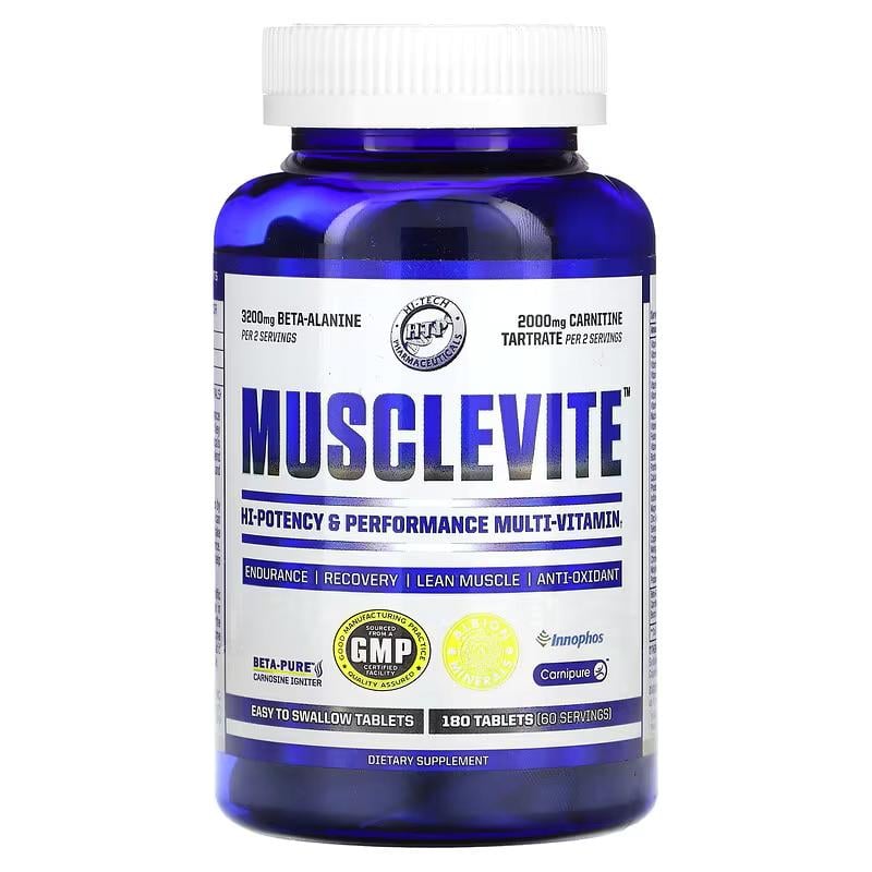 Мультивитаминный комплекс Hi-Tech Pharmaceuticals MuscleVite 180 кап.