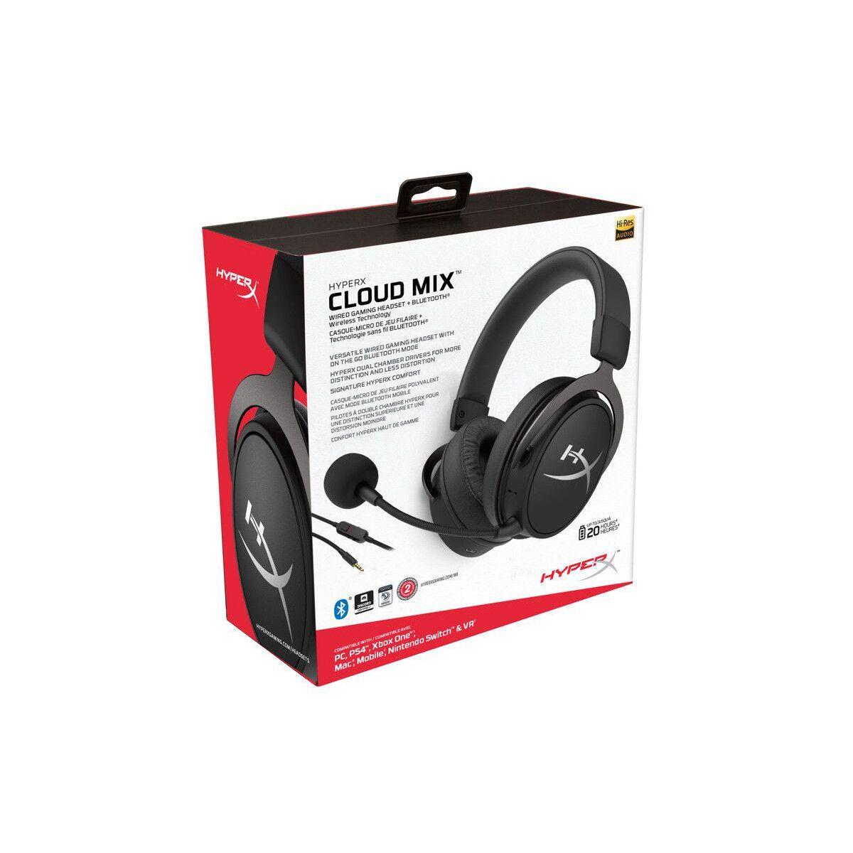 Наушники игровые HyperX Cloud Mix Black (HX-HSCAM-GM) - фото 6