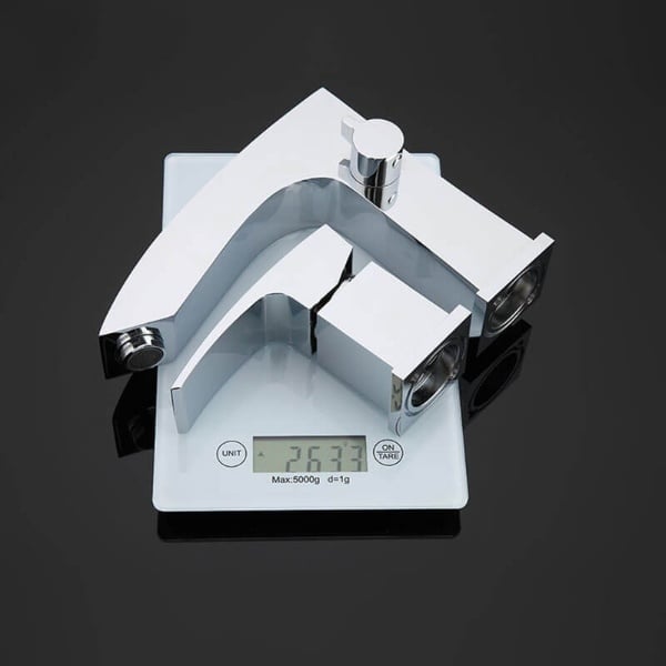 Смеситель на борт ванны Gappo Jacob G1107 Хром - фото 5