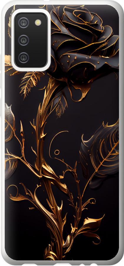 Чехол на Samsung Galaxy A02s A025F Роза 3 (5552u-2203-42517)