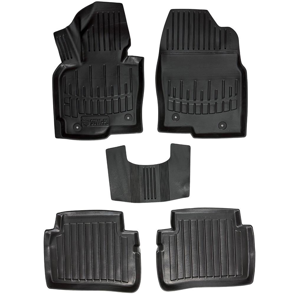 Коврики в салон SOVA-PL для Mazda CX-5 KE EU 2012-2017 резиновые 5 шт. Черный (28800484)