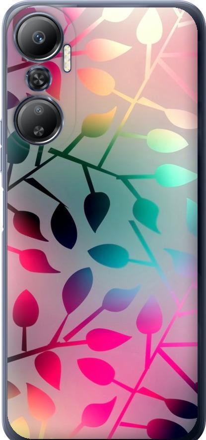 Чехол на Infinix Hot 20 Листья (2235u-2966-42517)