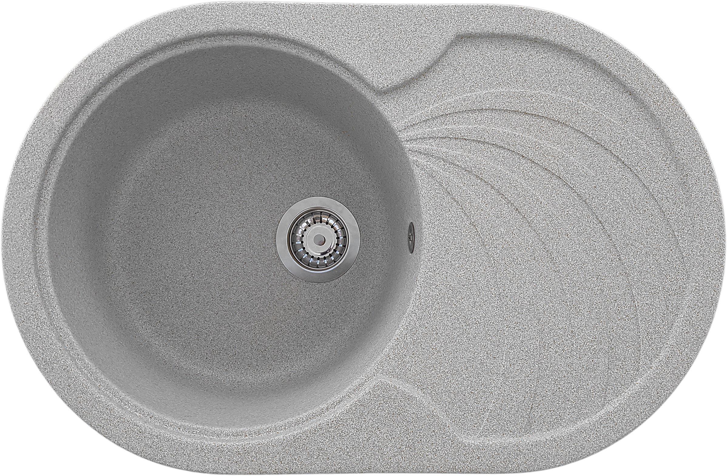 Мийка кухонна Valetti 33N 780х500 мм Сірий