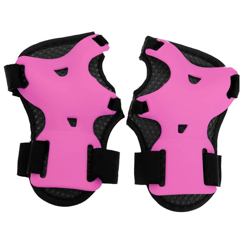 Комплект защиты Zelart Record SK-6328BKP M Черный/Розовый (DR011437) - фото 4 Комплект защиты Zelart Record SK-6328BKP M Черный/Розовый (DR011437) - фото 4