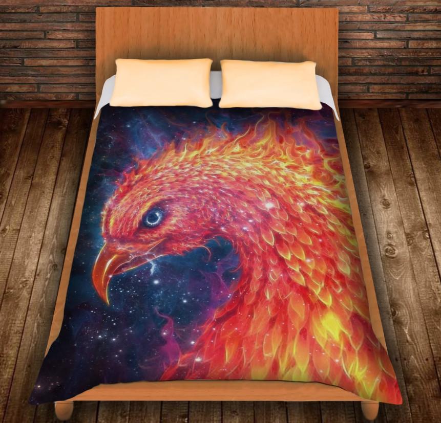 Плед с 3D принтом Феникс 150x200 см (epi_0295)