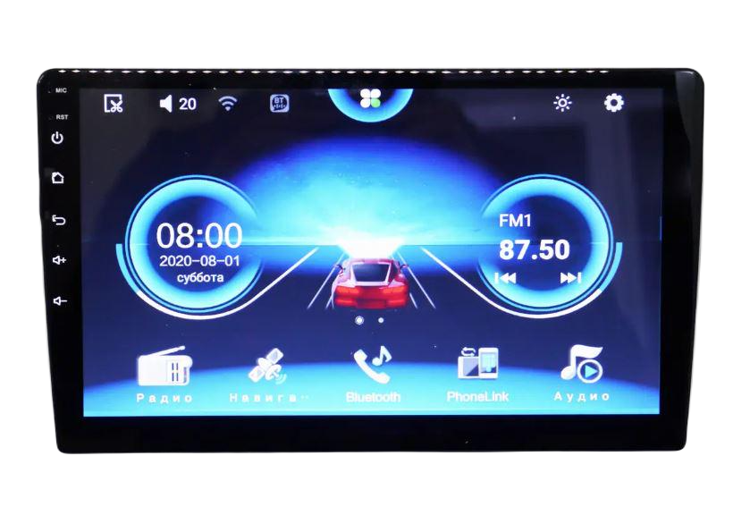 Автомагнитола 1DIN Pi 1008 10,1" 4 Ядра/1GB Ram/Android (17512)