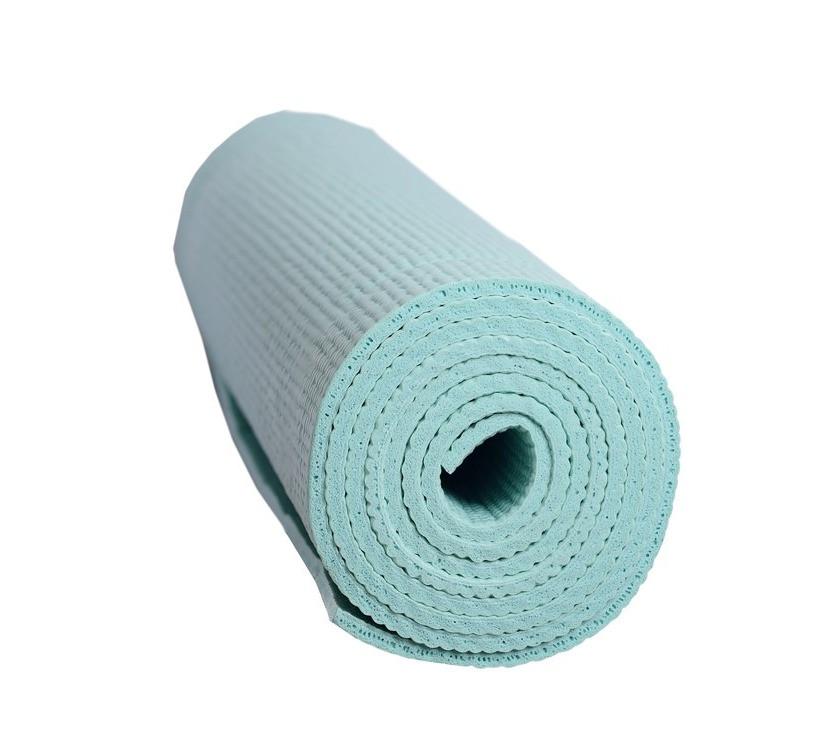 Коврик для йоги и фитнеса PowerPlay 4010 PVC Yoga Mat Мятный (20176184) - фото 7