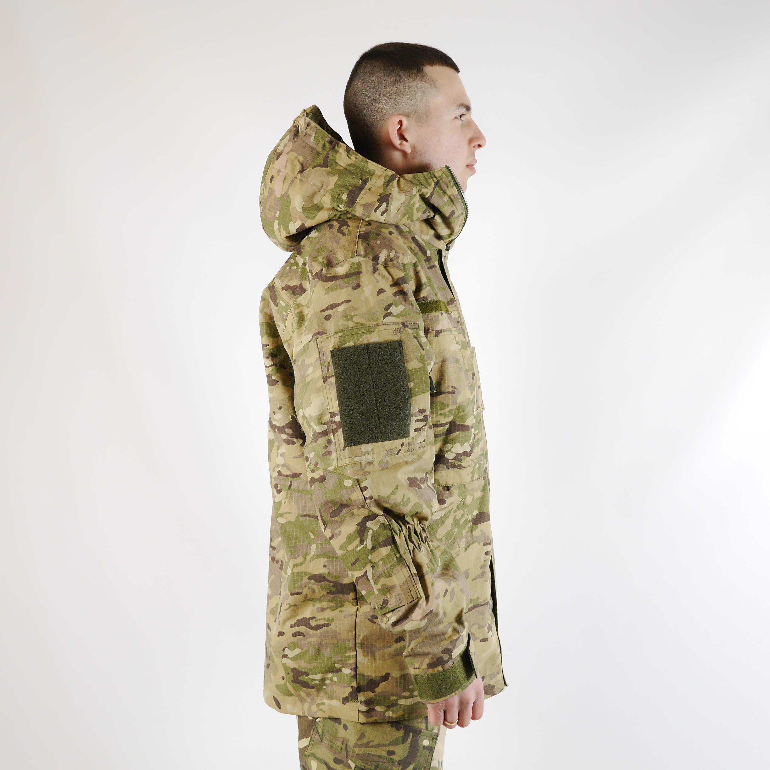Куртка военная 1170 р. 52-54 с капюшоном Пиксель (1170-52-54) - фото 3 Куртка военная 1170 р. 52-54 с капюшоном Пиксель (1170-52-54) - фото 3