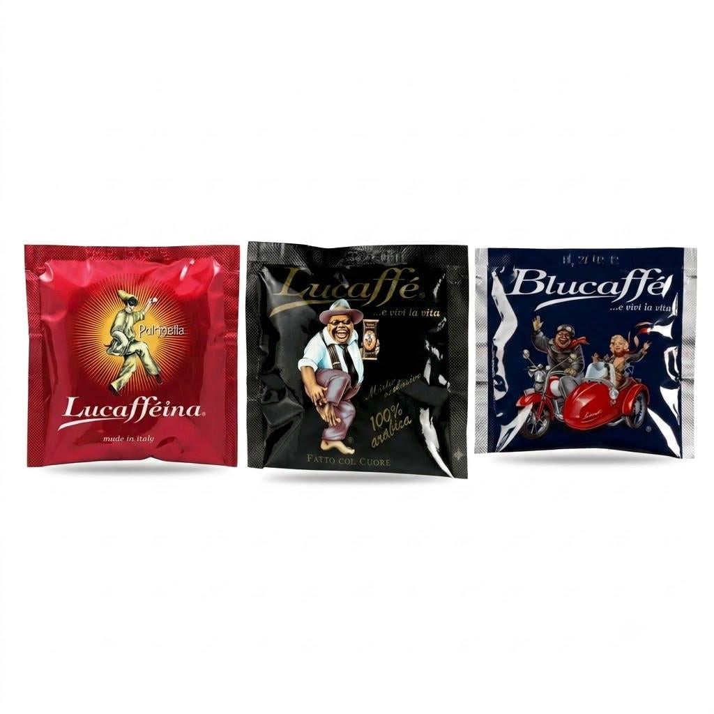 Набор кофе в чалдах Lucaffe 3 вида Элит 150 шт. (nab001lucaffe)