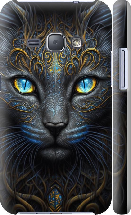 Чехол на Samsung Galaxy J1 (2016) Duos J120H Кошка (5548c-262-42517)