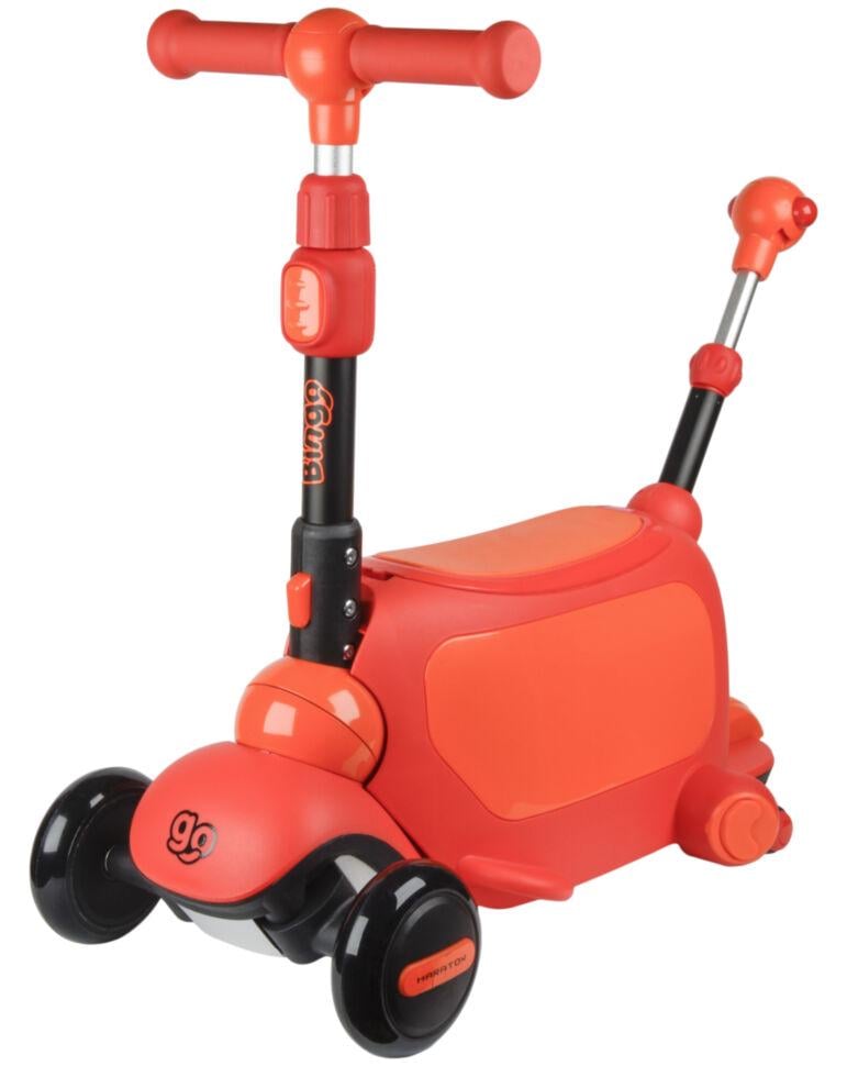 Самокат толкар Maraton 2in1 Bingo Super 3 Оранжевый