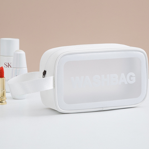 Косметичка WASHBAG с ручками Белый (ОКД-131-12)