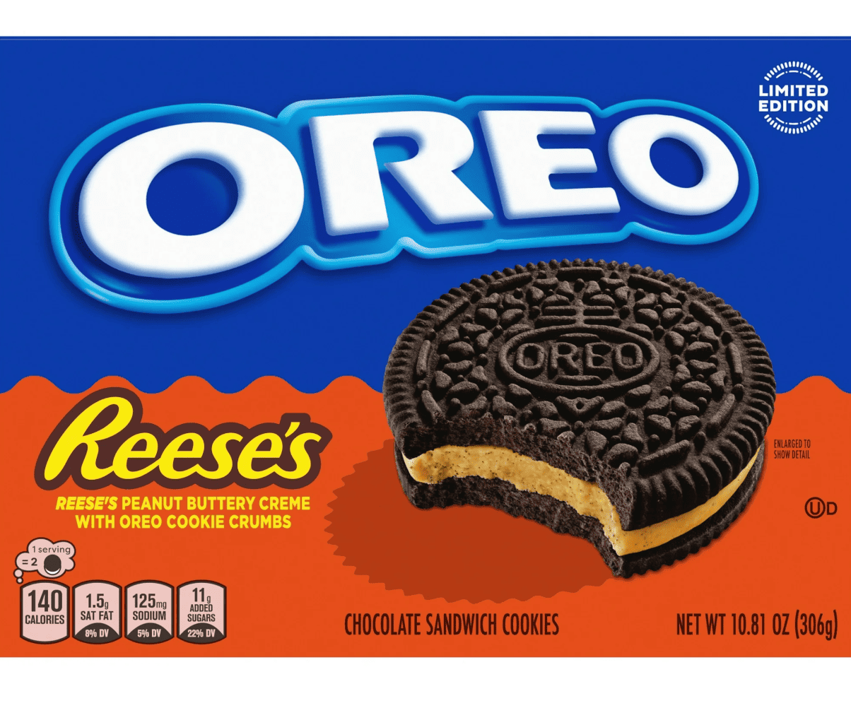 Печенье OREO & Reese's Peanut Buttery Creme Chocolate Sandwich Cookies 306 г (2802864838) Печенье OREO & Reese's Peanut Buttery Creme Chocolate Sandwich Cookies 306 г (2802864838)