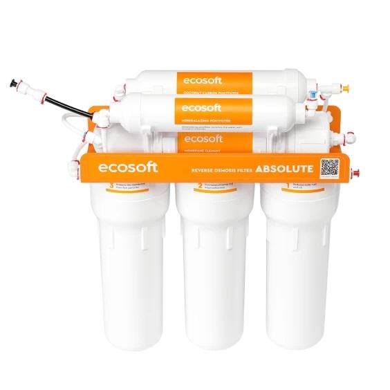 Фильтр обратного осмоса Ecosoft Absolute с минерализатором с дополнительными картриджами 6 мес. (MO675MECO+CHV5ECOABS)