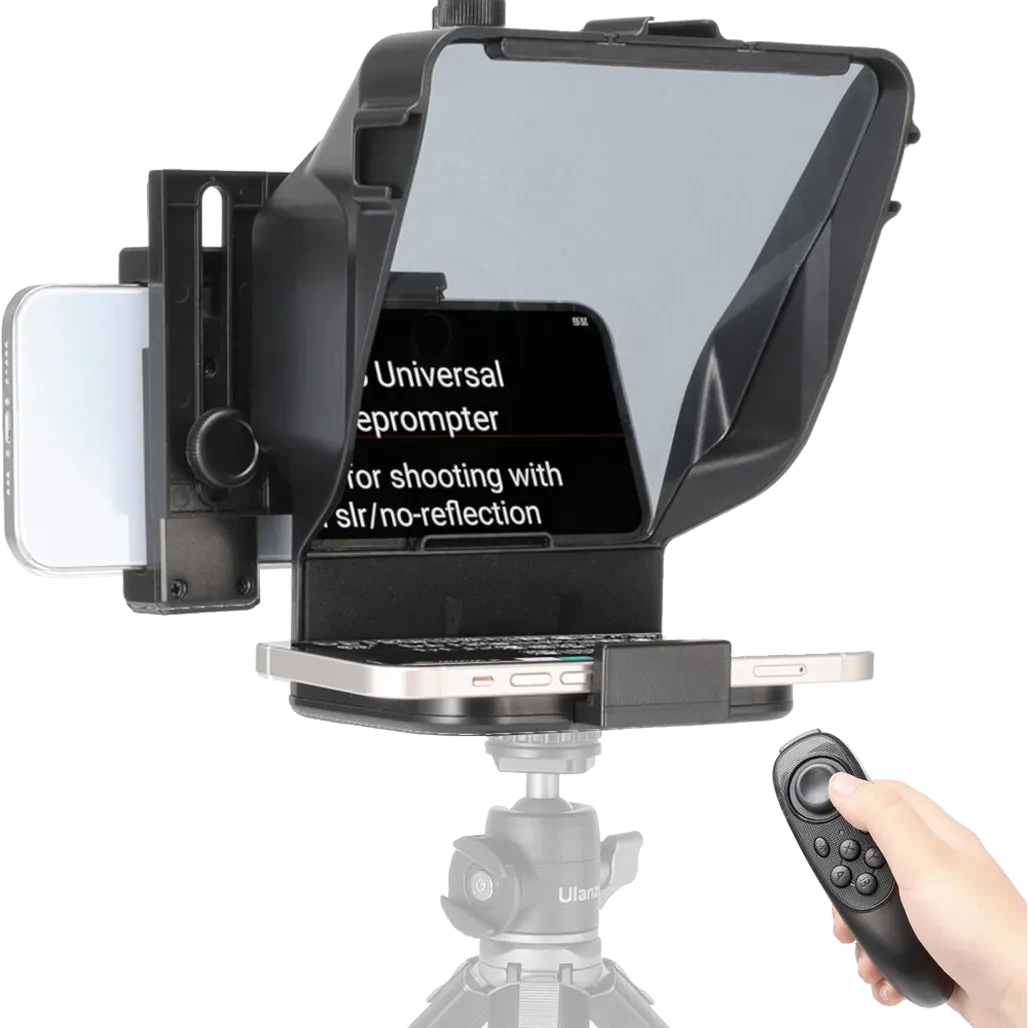 Телесуфлер міні Ulanzi PT-16 для смартфона - фото 2 Телесуфлер міні Ulanzi PT-16 для смартфона - фото 2