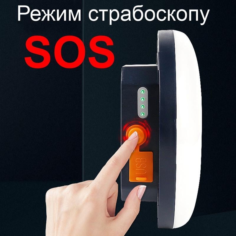 Ліхтар кемпінговий аварійний Nectronix MOS-14 7200 мАг Теплий білий (100906) - фото 5 Ліхтар кемпінговий аварійний Nectronix MOS-14 7200 мАг Теплий білий (100906) - фото 5