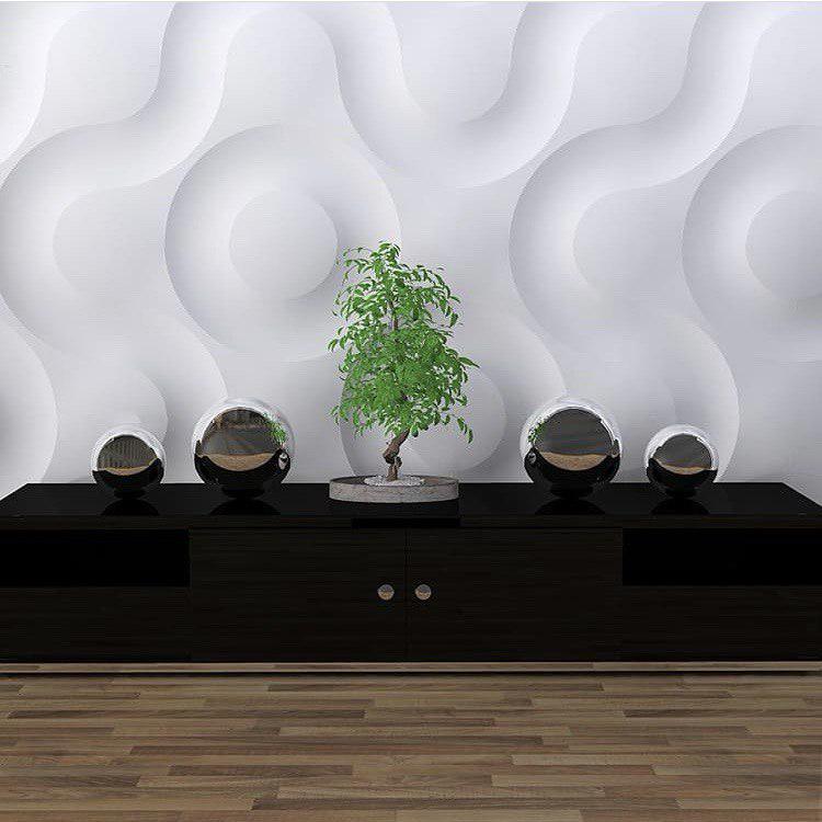 3D-панель гипсовая Ядра 500х500х30 мм - фото 7 3D-панель гипсовая Ядра 500х500х30 мм - фото 7