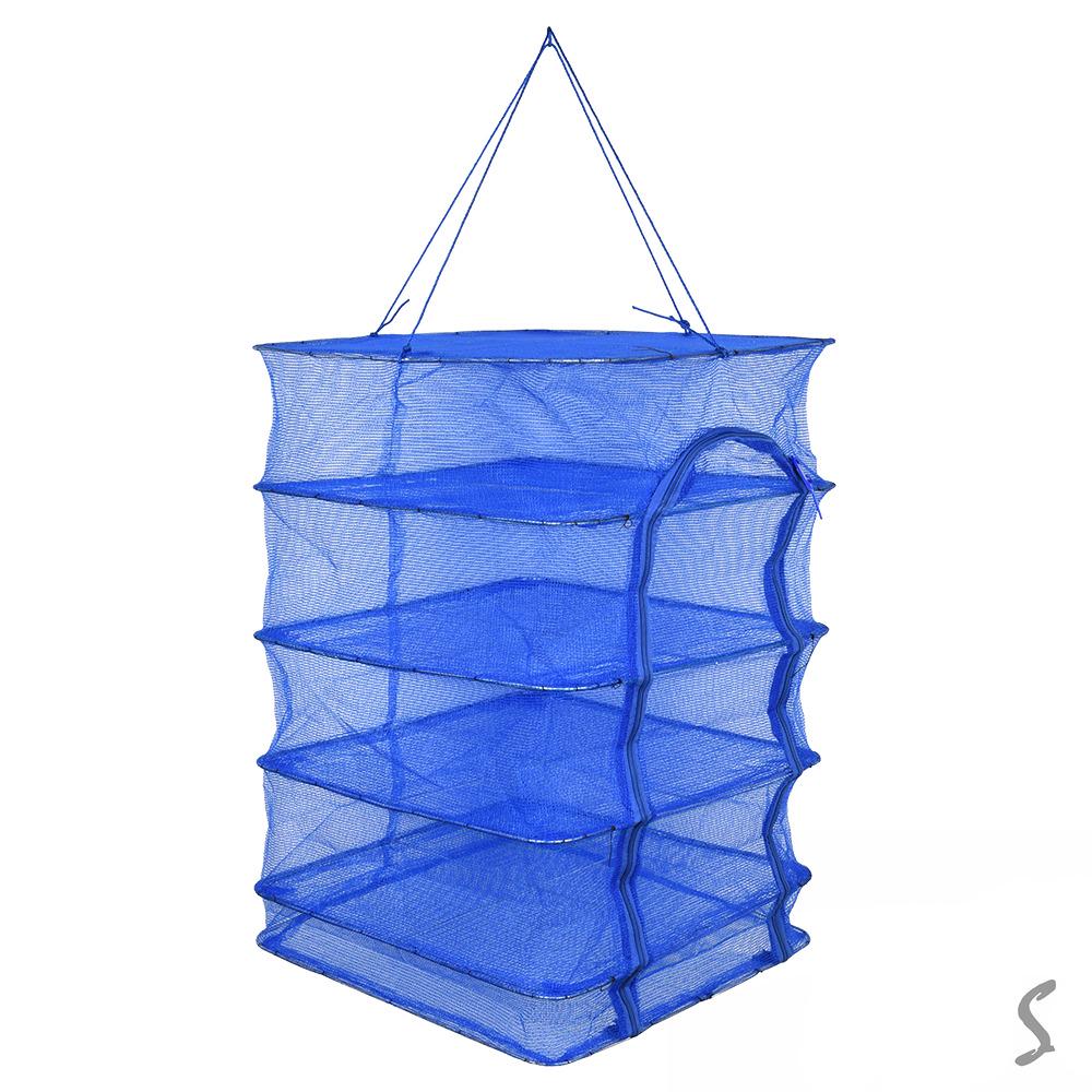 Сетка для сушки рыбы U 4 яруса 40х40х65 см (MH-5890-40) - фото 2 Сетка для сушки рыбы U 4 яруса 40х40х65 см (MH-5890-40) - фото 2