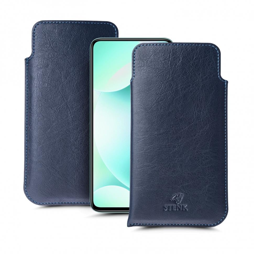Футляр Stenk Elegance для Xiaomi Redmi K30 5G Синий (67440)