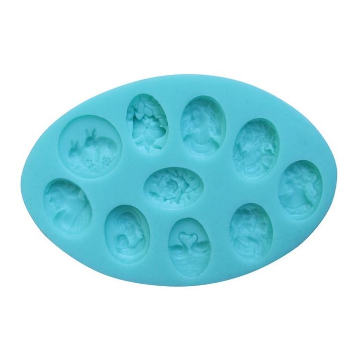 Молд силиконовый Empire Медальон EM8222 12х18х2 см (9d6feb48)