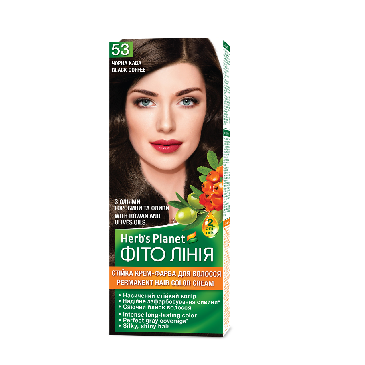 Краска стойка для волос Herbs Planet №53 Черный кофе 120 мл Краска стойка для волос Herbs Planet №53 Черный кофе 120 мл