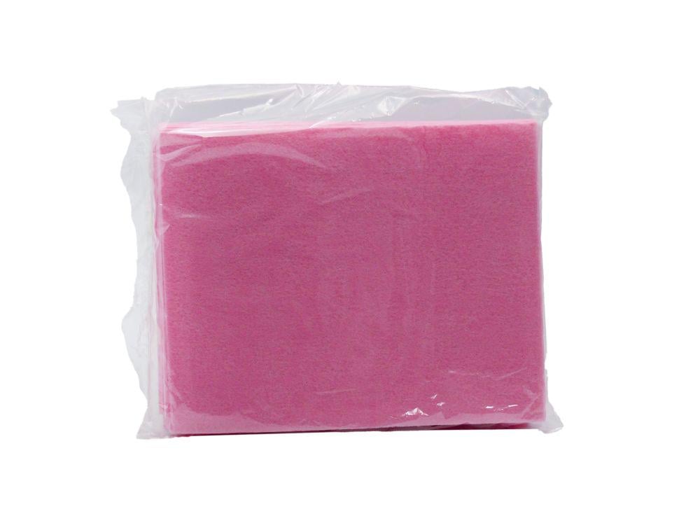 Серветки віскозні CleanUP 38х30 см 10 шт. Рожевий (11115)