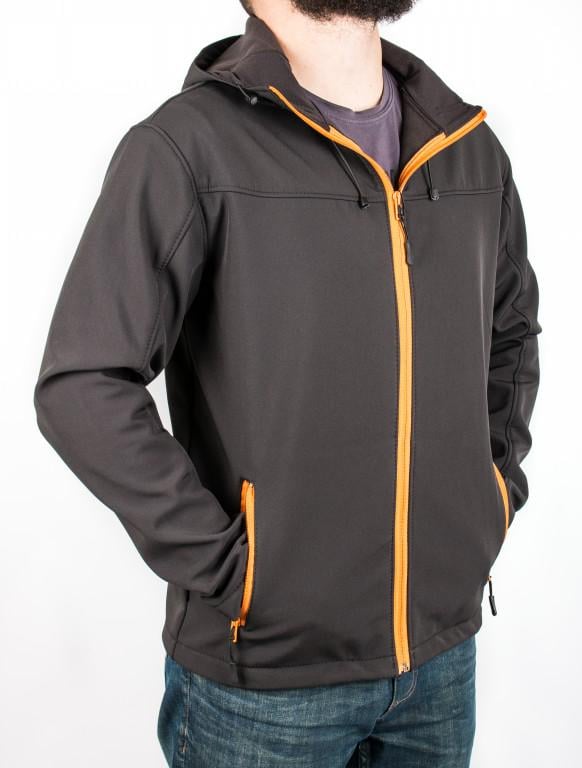 Куртка мужская Legion Softshell M Black/Orange (396-52)