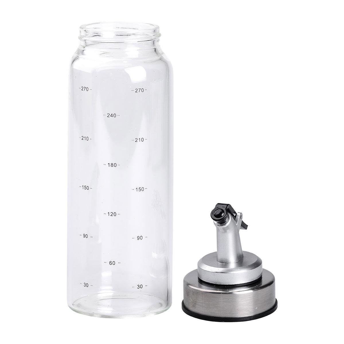 Пляшка для олії та оцту з дозатором скляна 350 мл (HP-1348) - фото 3