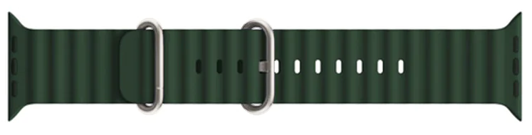 Ремінець Ocean Band для Apple Watch 42/44/45/49 мм Forest Green