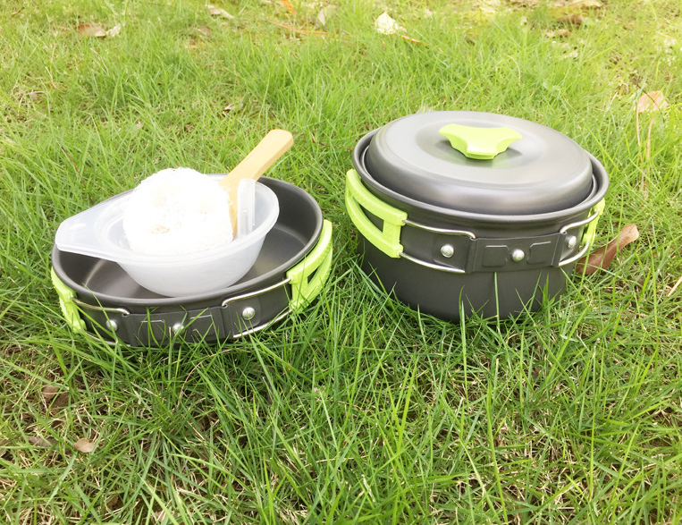 Набір туристичного посуду Halin GL-201-1 - фото 2 Набір туристичного посуду Halin GL-201-1 - фото 2