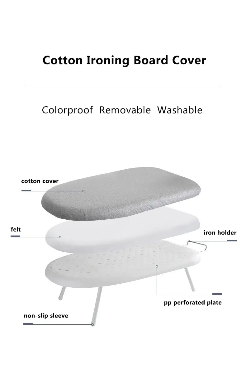 Доска гладильная мини 61х38х24 см (MAG-849) - фото 3 Доска гладильная мини 61х38х24 см (MAG-849) - фото 3