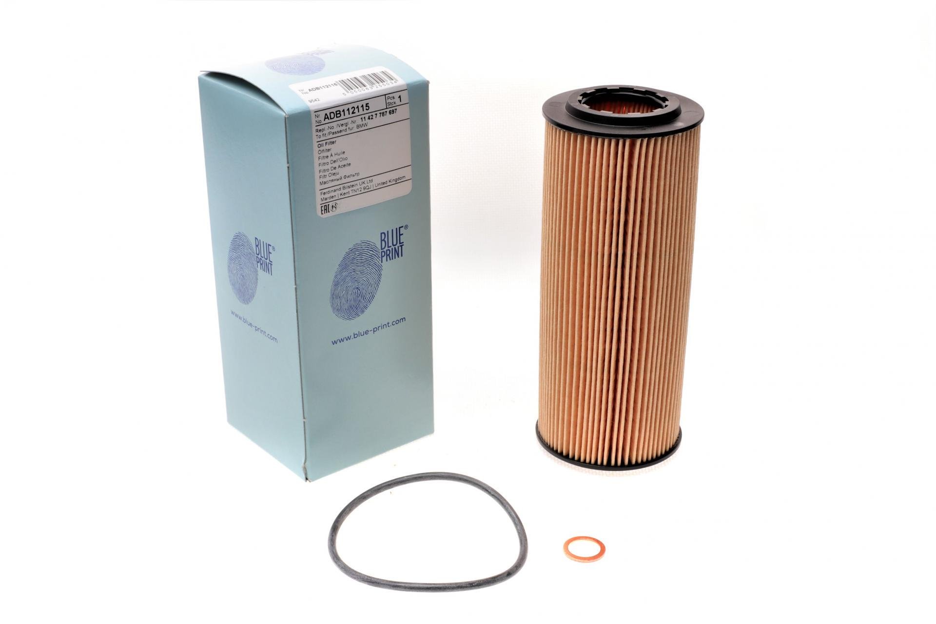 Фильтр масляный BLUE PRINT для BMW 3 E46/5 E60/E61 2,0 D 97- (ADB112115)