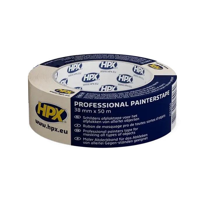 Лента малярная HPX 60 °C профессиональная 38 мх50 м Бело-кремовый