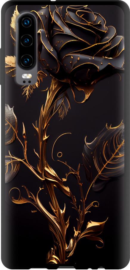 Чехол на Huawei P30 Роза 3 (5552b-1622-42517)