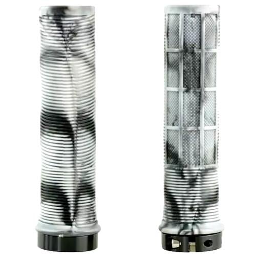 Грипсы для велосипеда Deemount Shock'R Черно-белый (2403369626)