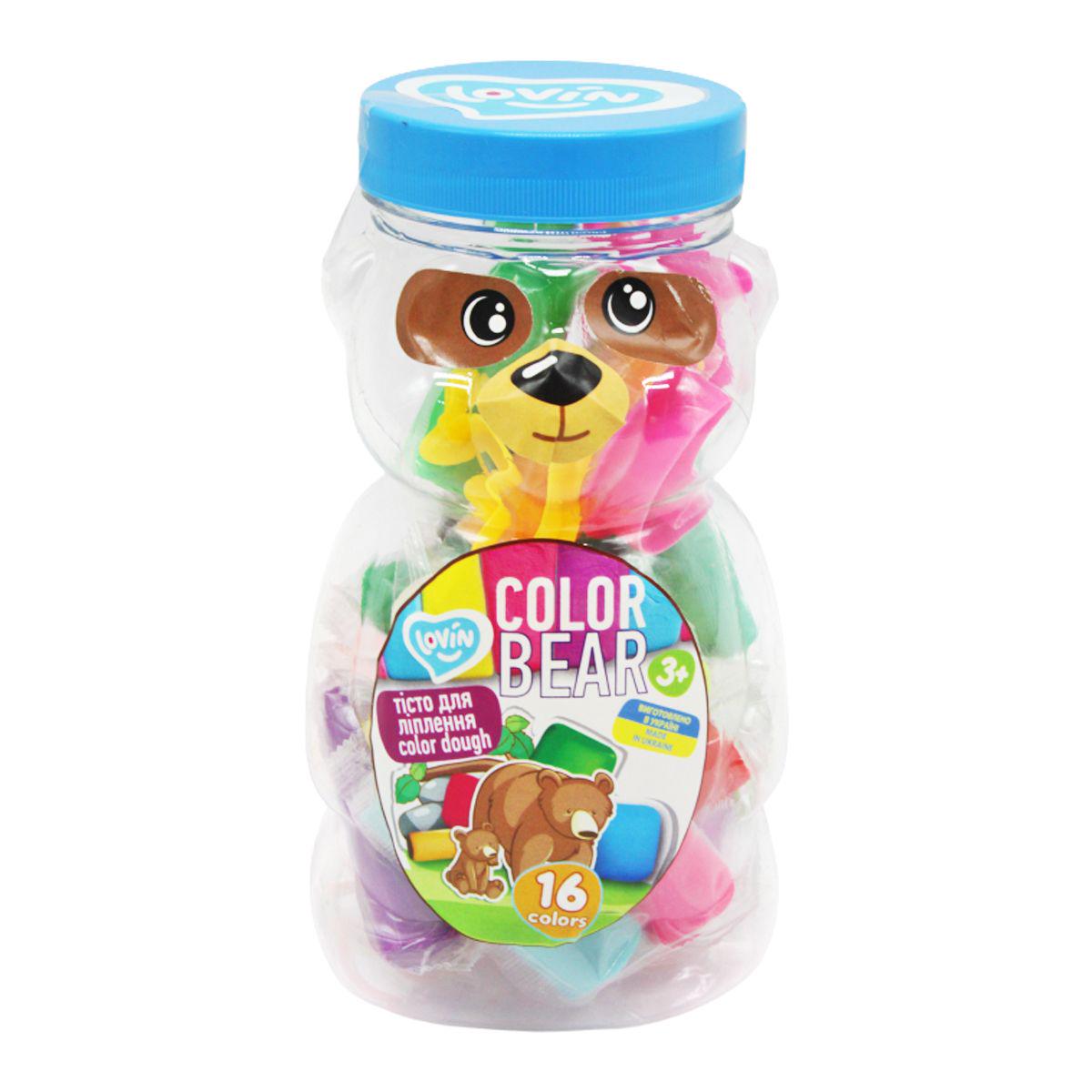 Набор для лепки Lovin Color Bear с тестом (194323)