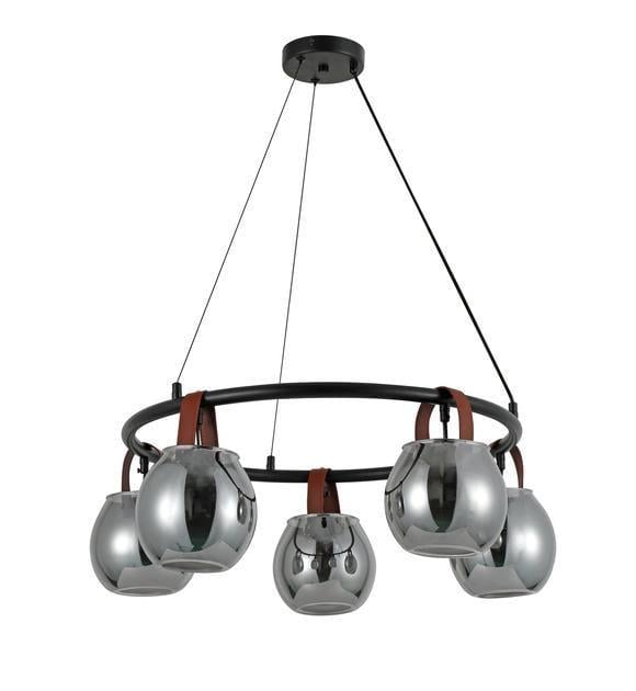 Люстра підвісна Valeso Loft G 321029/5 Black matte (28686427)