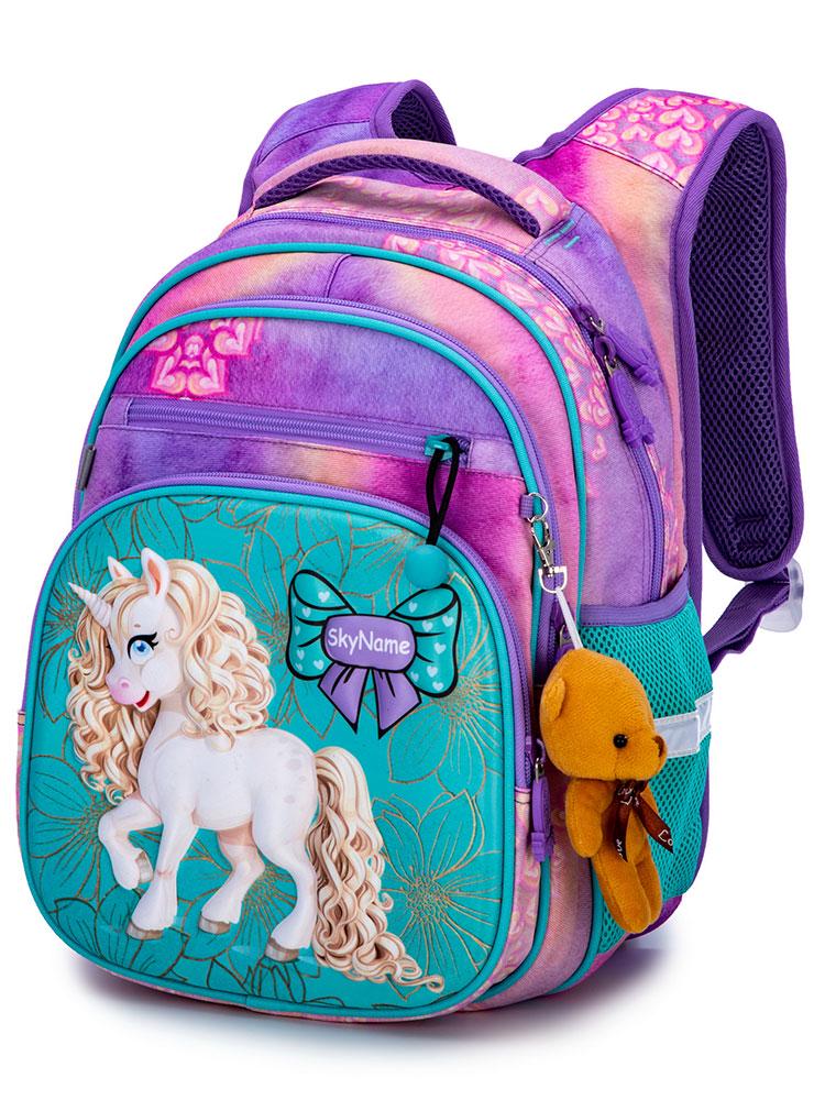 Рюкзак школьный Winner One водонепроницаемый с ортопедической спинкой 30х18х37 см 17,3 л (05320229)