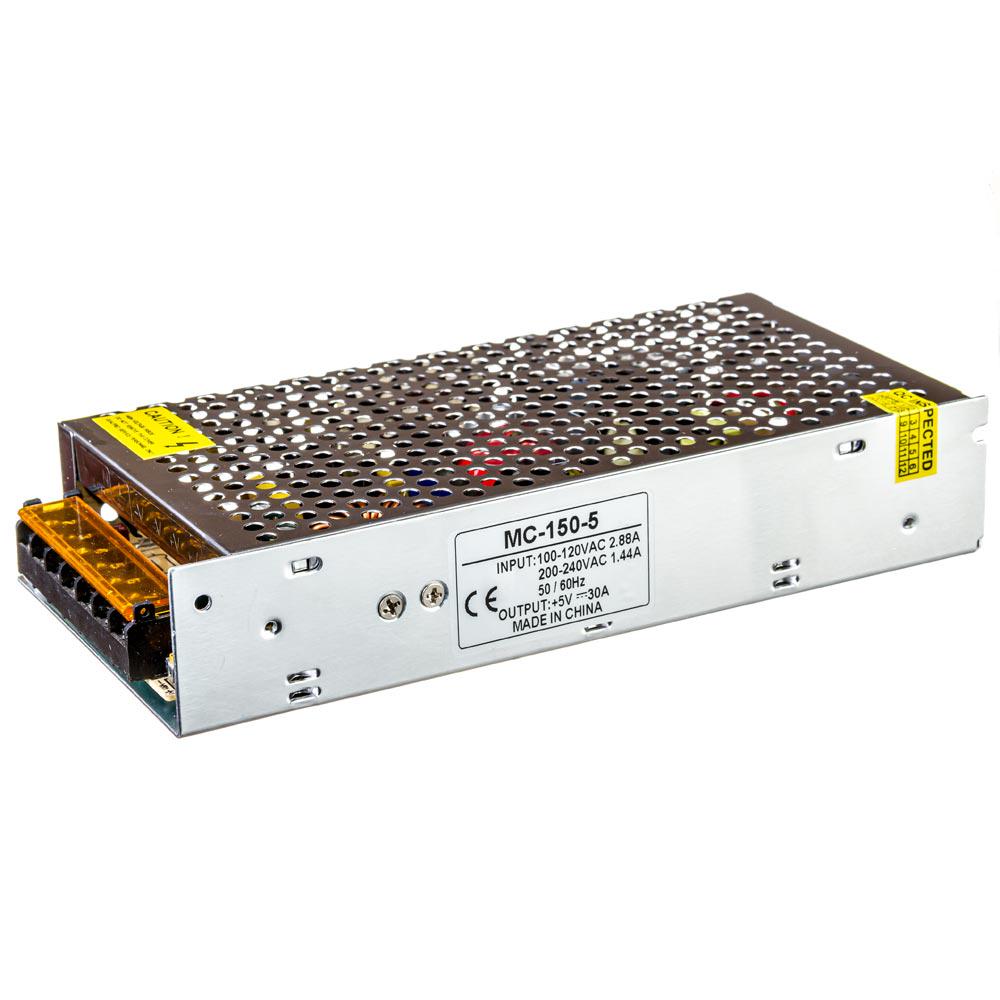 Блок питания Led 5 V 30 A 150 Вт IP20 MC