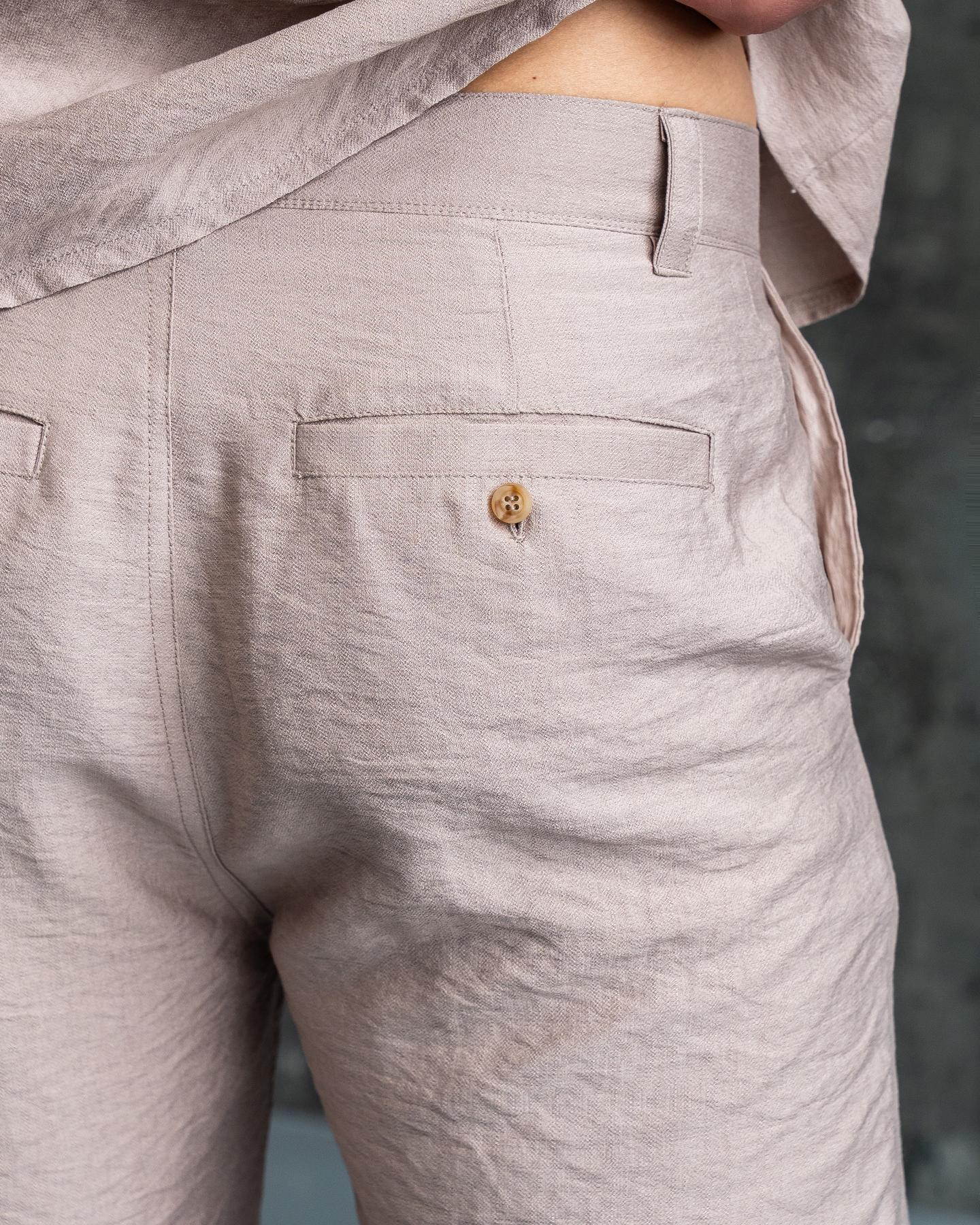 Шорти чоловічі класичні Aero лляні S Моко (26377/1/1) - фото 4