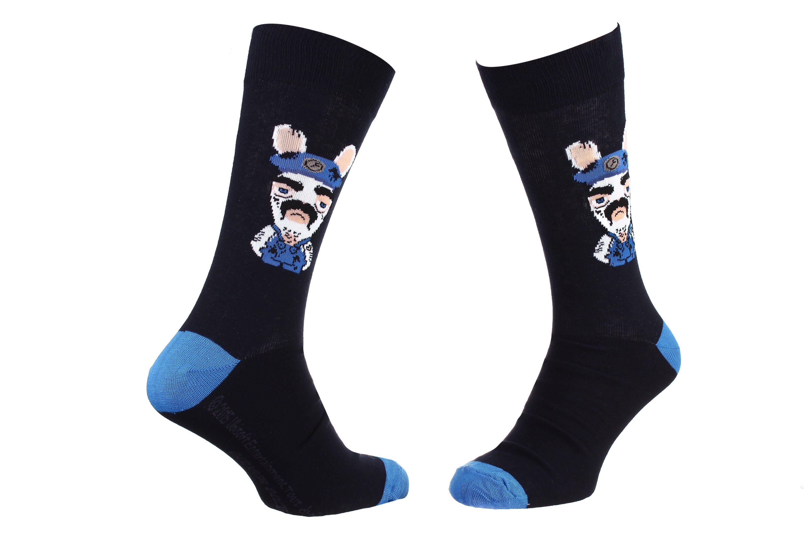 Носки Rabbids Invasion Rabbits+Diy Outfit р. 39-42 Синий (93153261-8)