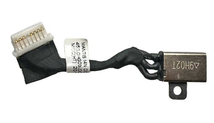 Разьем питания для ноутбука Dell Inspiron 5480 5481 5485 5488 0K0XF2 с кабелем/шлейф/гнездо для зарядки (1700507592)