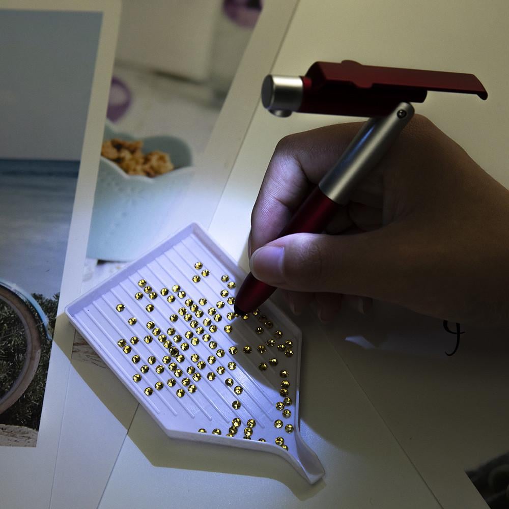 Стилус для алмазной мозаики ColorArt с подсветкой 20х20 см - фото 3 Стилус для алмазной мозаики ColorArt с подсветкой 20х20 см - фото 3