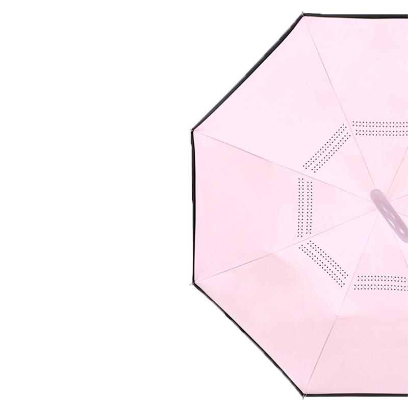 Зонтик наоборот Up-Brella 1166 108 см Pink (2333501786) - фото 3