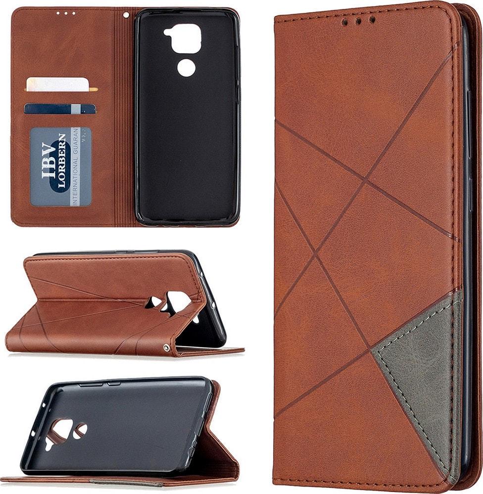 Чохол книжка SHLab Prisma Xiaomi Redmi Note 9 Brown (36335-30)