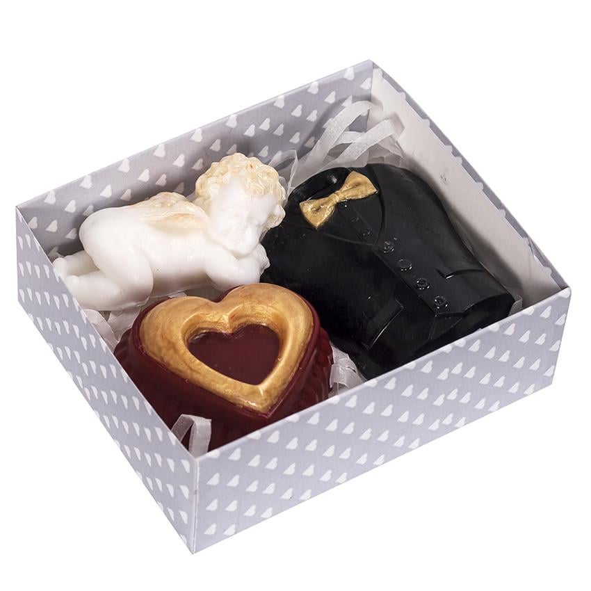 Набор мыла Bila Lileya "Будь моїм Валентином" ручная работа (00518)