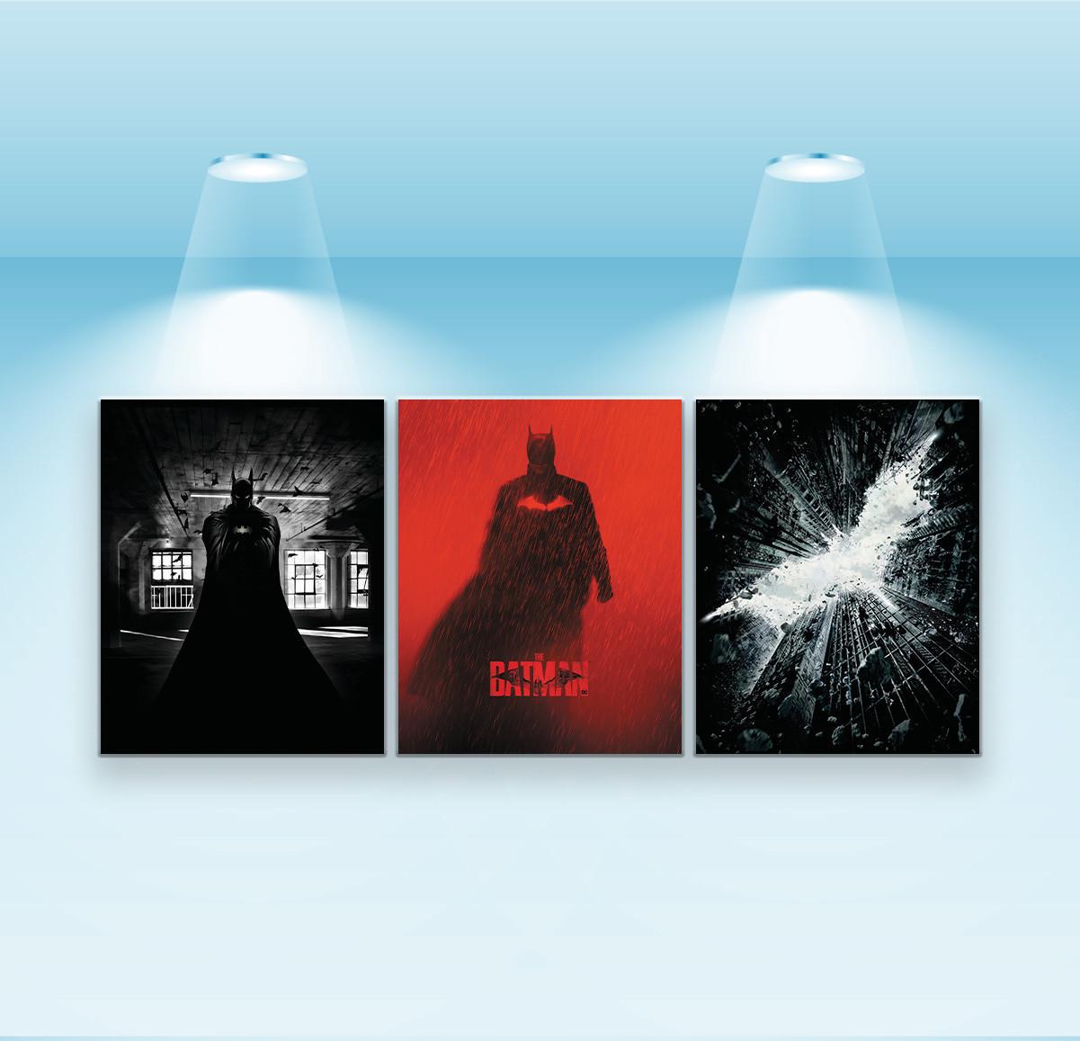 Набор постеров Riviera Blanca The Batman 3 шт. (PS-175)