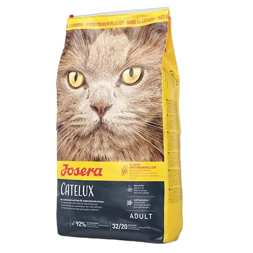 Корм Josera Catelux для взрослых котов со склонностью к образованию комков шерсти 10 кг