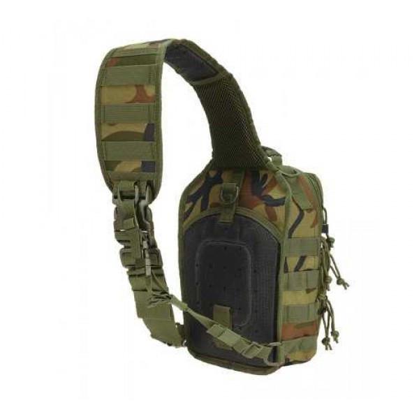 Рюкзак BRANDIT US Cooper EveryDayCarry Sling 8 л 30x22x13 см Green Camouflage (8063-1) - фото 2