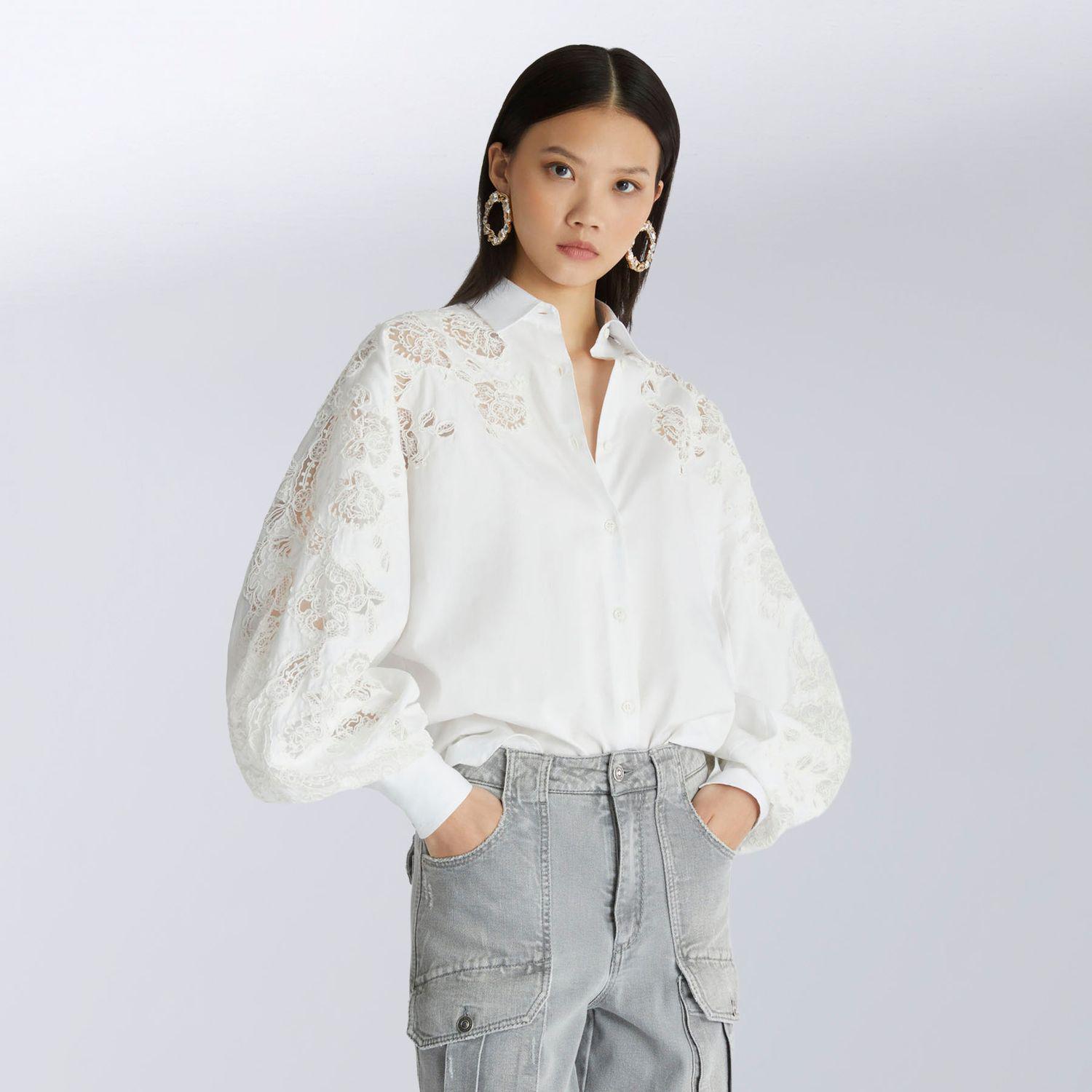 Сорочка жіноча повсякденна Ermanno Scervino M Білий (2797308261)